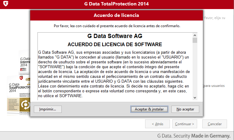 G Data Total Security - Protección Anti-Ransomware 2021 G Data Total Security 2021