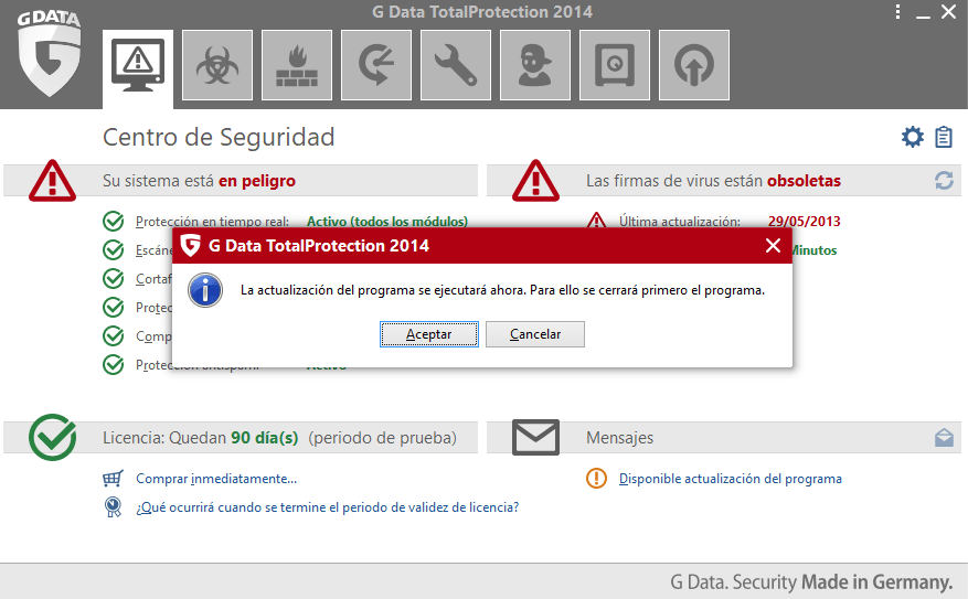 G Data Total Security - Protección Anti-Ransomware 2021 G Data Total Security 2021