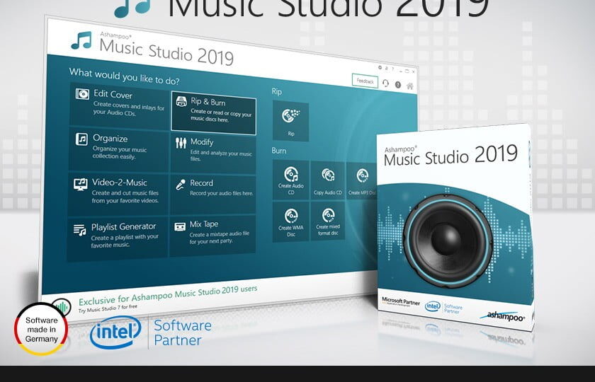 Programas para editar audio: Ashampoo Music Studio