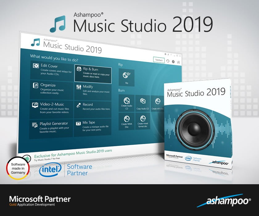 Programas Para Editar Audio: Ashampoo Music Studio