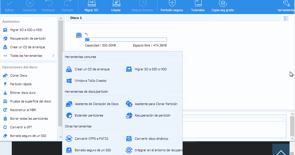 AOMEI Partition Assistant Pro – Licencia de por vida