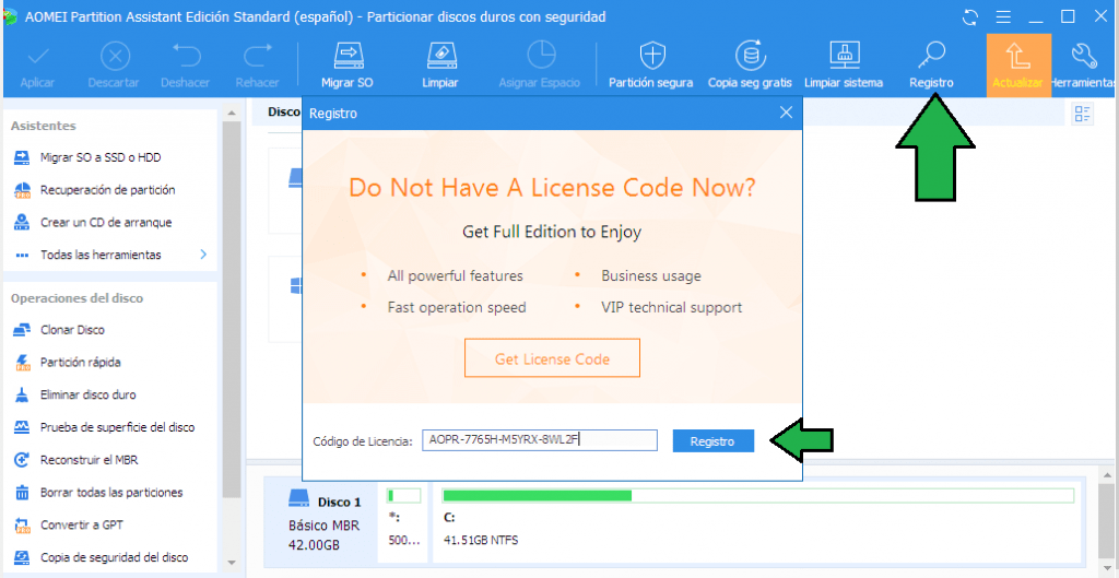 Aomei Partition Assistant Pro - Licencia De Por Vida Aomei Partition Assistant Pro - Licencia De Por Vida