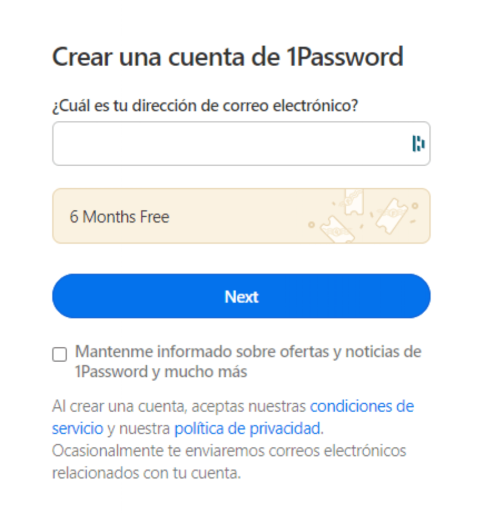 1Password - Protege Todas Tus Contraseñas E Información Crear Cuenta 1Password