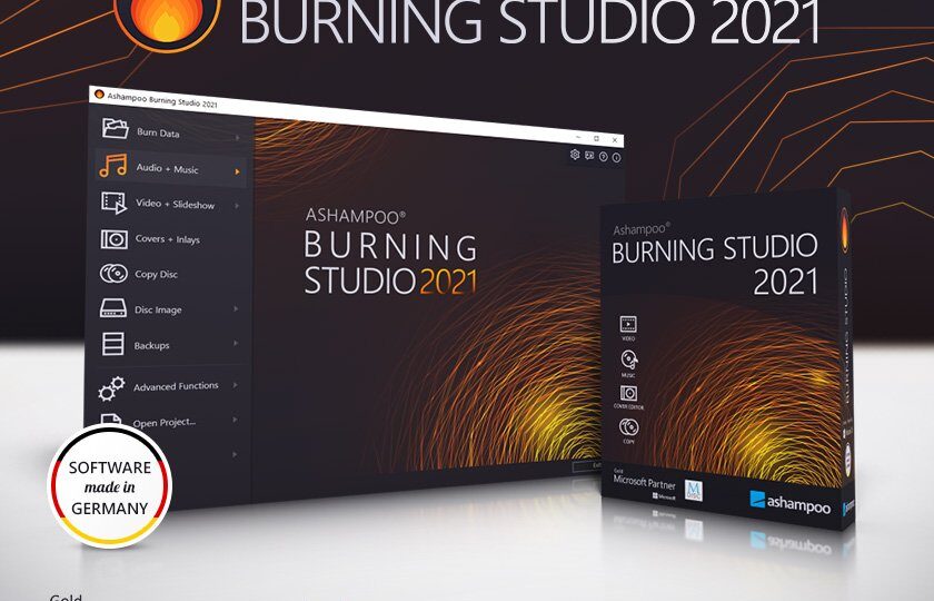 Ashampoo Burning Studio 2021 – Grabar CDs, DVDs y Blu-rays