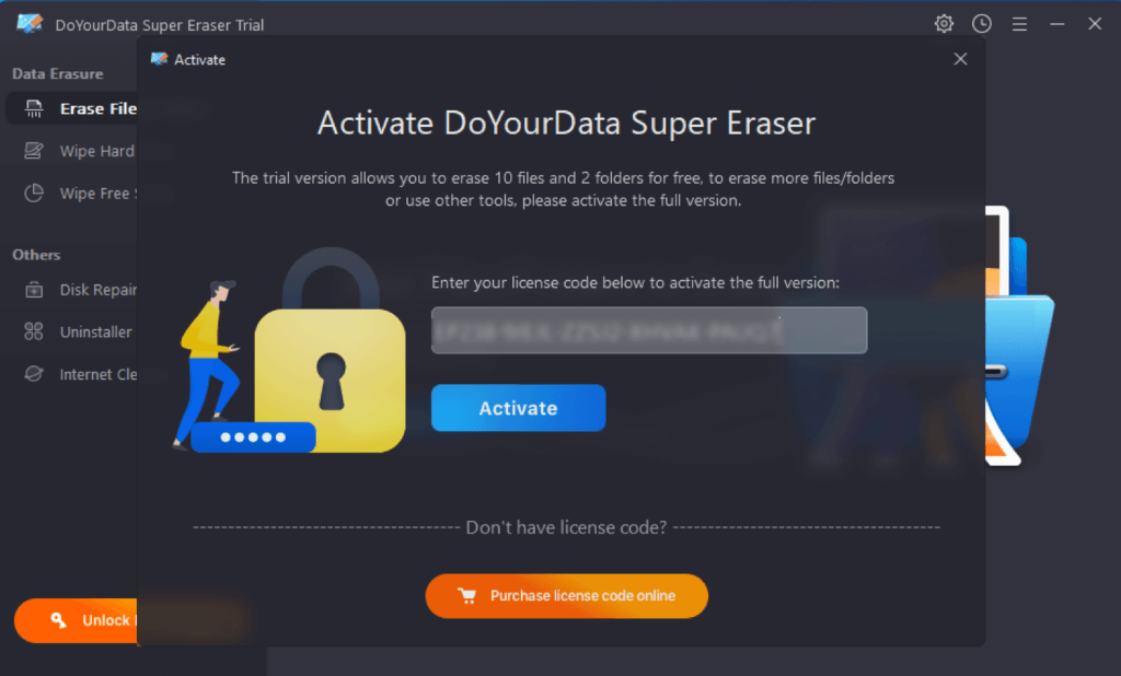 DoYourData Super Eraser V.6.6 - Lifetime license Free