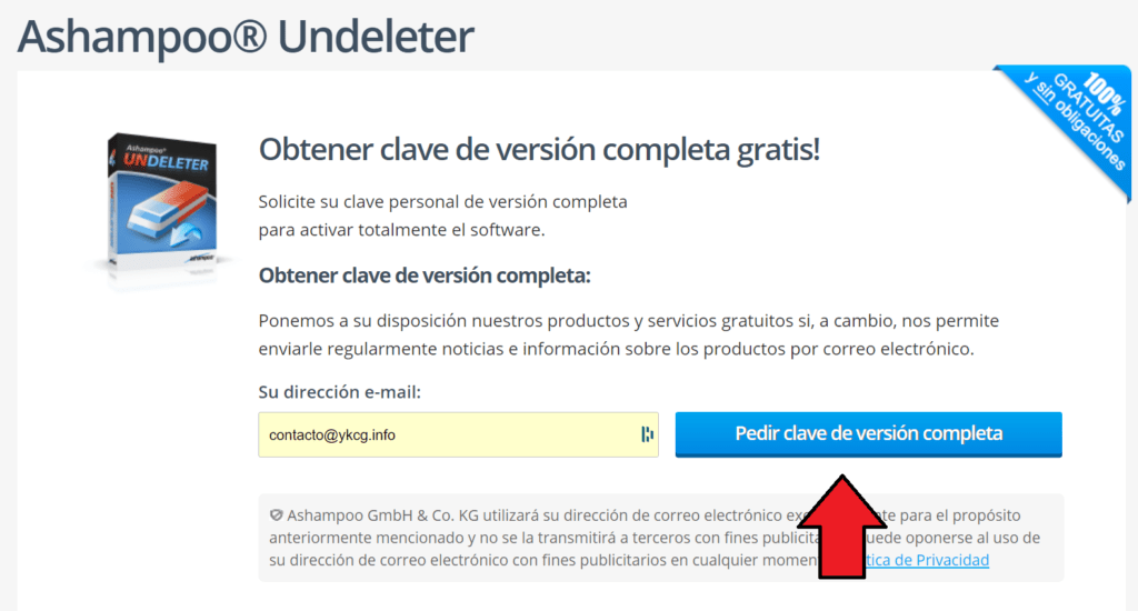 Ashampoo Undeleter: Potente Recuperador De Archivos | Key