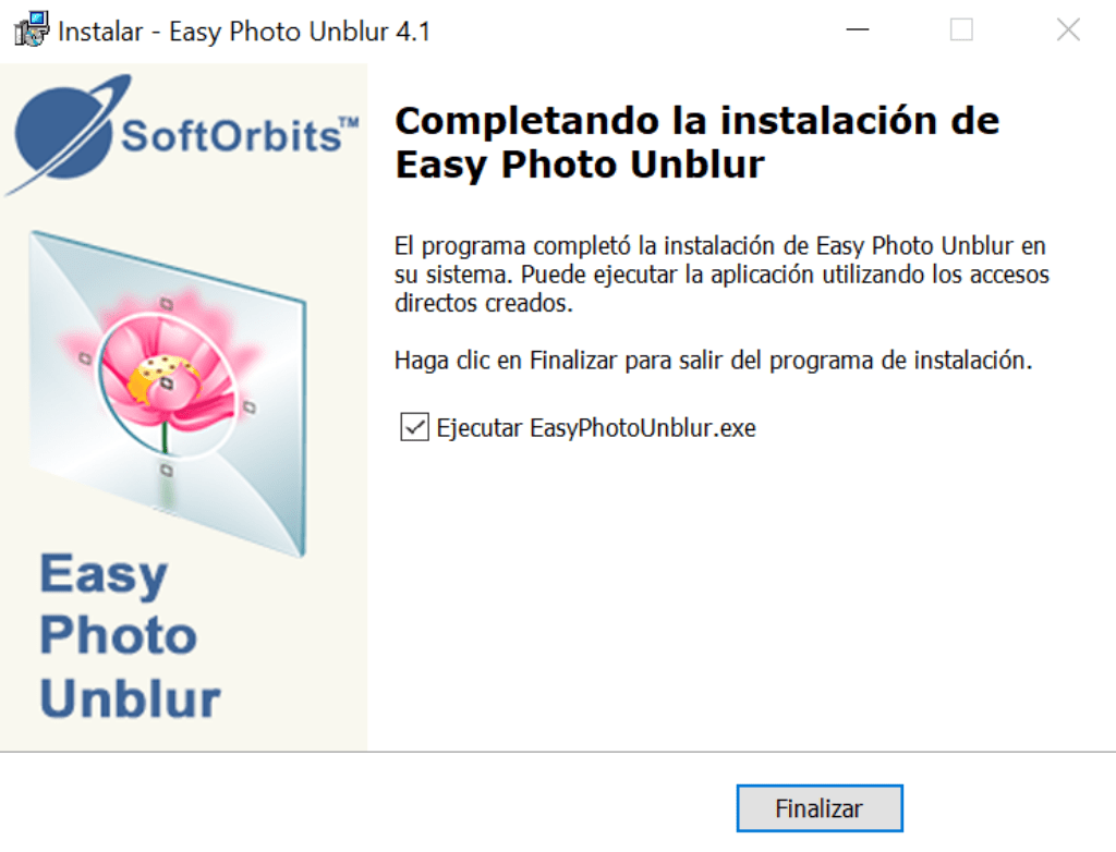 SoftOrbits Easy Photo Unblur: Corrija las fotos borrosas