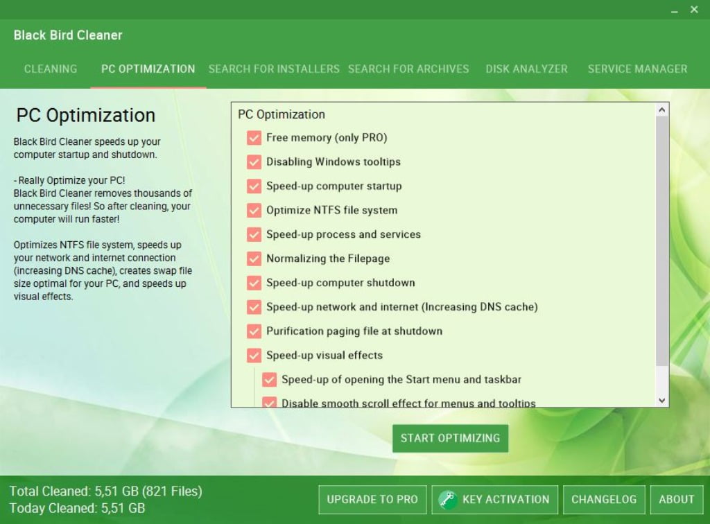 Black Bird Cleaner Pro: Licencia Para Toda La Vida Black Bird Cleaner Pro: Licencia Para Toda La Vida