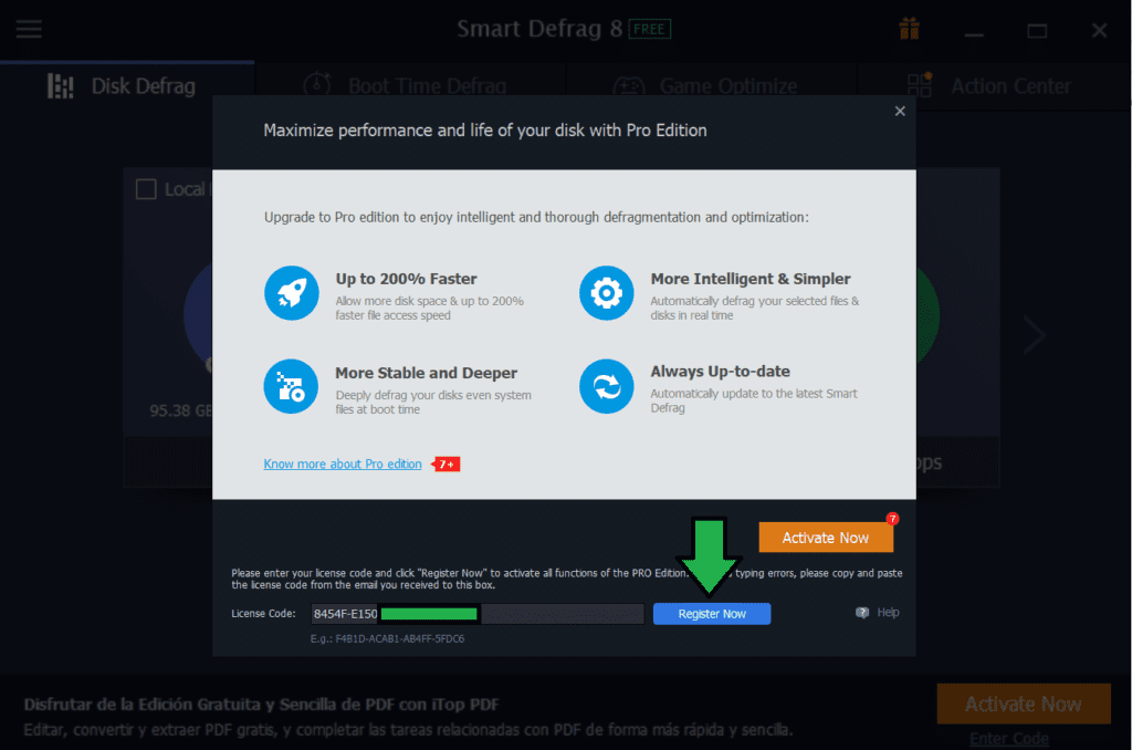 Iobit Smart Defrag 8: Licencia Gratis + Actualizaciones Iobit Smart Defrag 8: Licencia Gratis + Actualizaciones