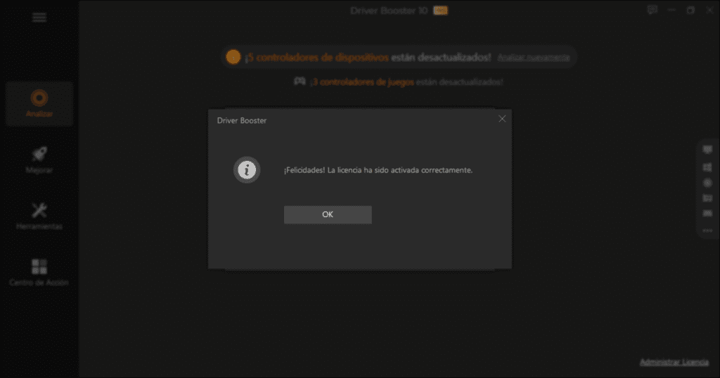 Driver Booster 10 Key Licencia + Actualizaciones Gratis