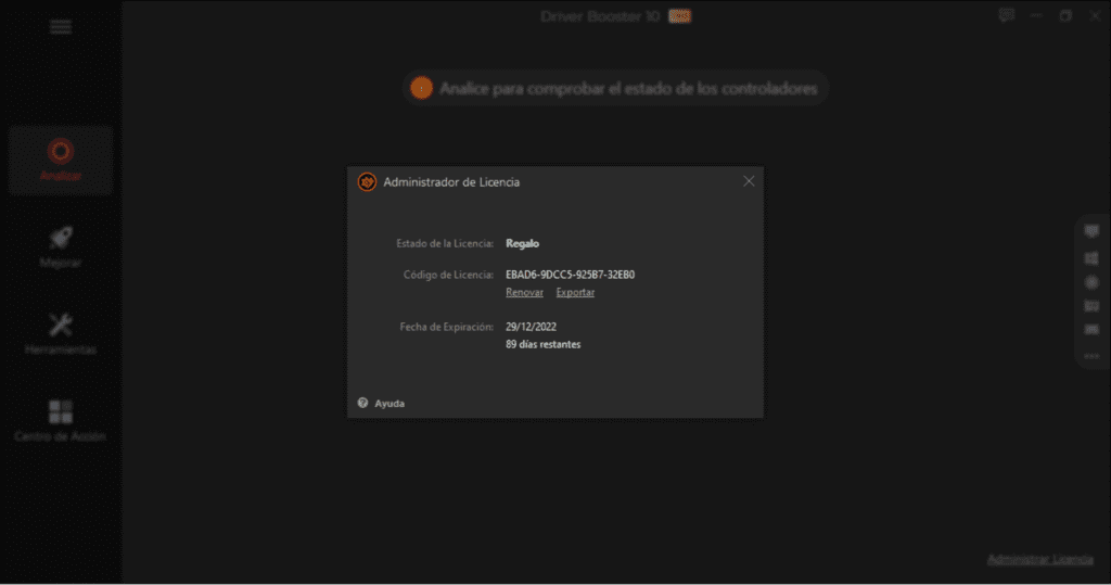 Driver Booster 10 Key - Licencia + Actualizaciones Gratis