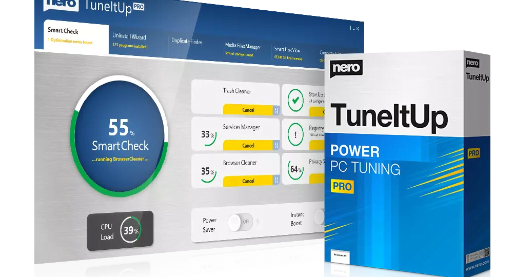 Nero TuneItUp PRO: Optimiza y Acelera tu PC al Mu00e1ximo