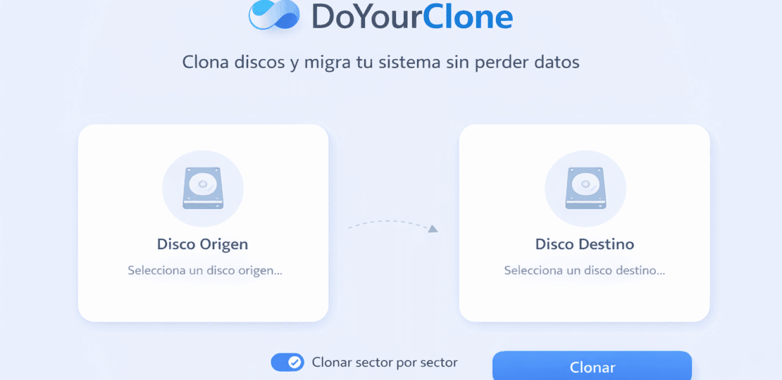 DoYourClone: guu00eda definitiva para clonar discos y migrar sistemas sin perder datos