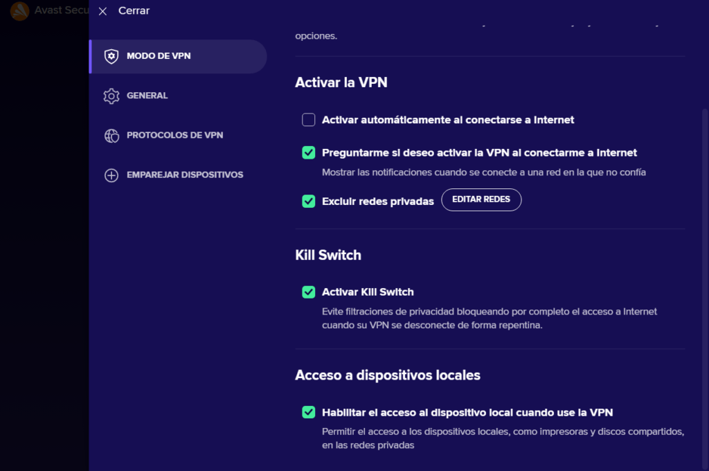 Avast Secureline Vpn: Licencia Extendida Hasta 2027 Avast Secureline Vpn: Licencia Extendida Hasta 2027