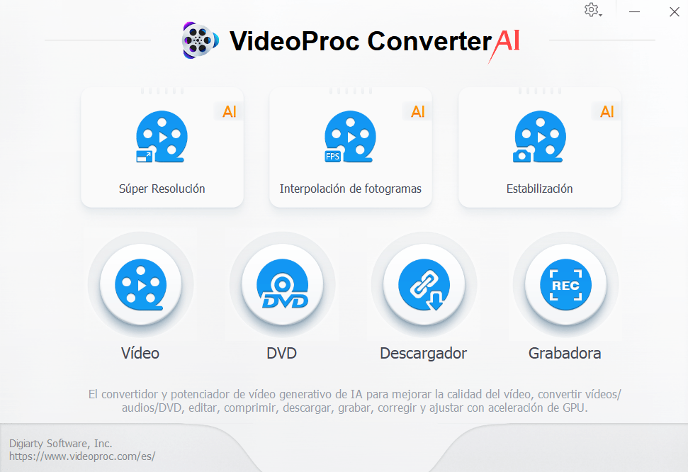 VideoProc Converter IA