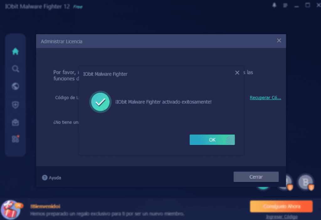 Iobit Malware Fighter Pro Interfaz