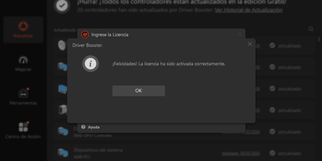 Driver Booster 12 Pro Key u2013 Licencia + Actualizaciones Gratis