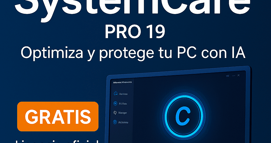 Advanced SystemCare Pro 19: licencia oficial y guu00eda para optimizar Windows