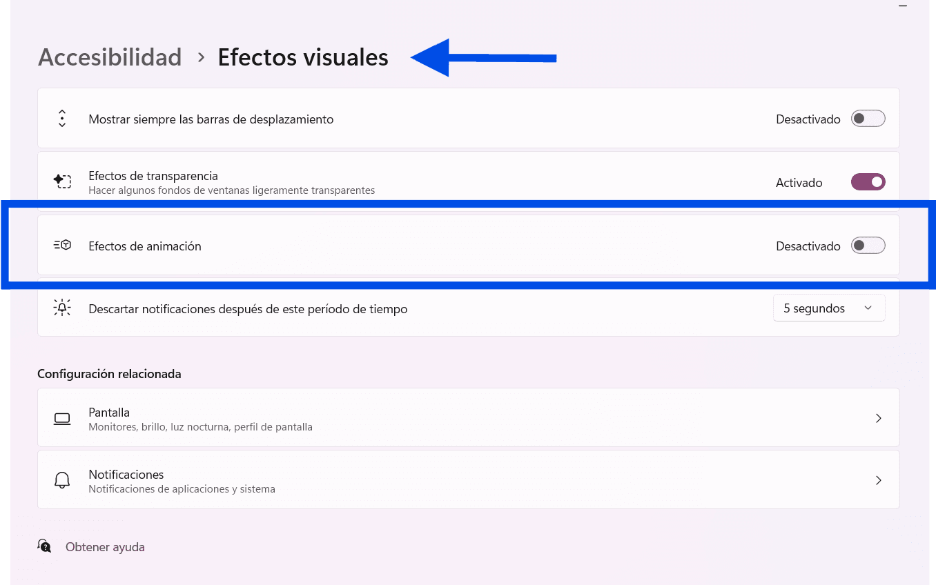 Acelerar Windows 11 Sin Programas: 12 Ajustes Que Sí Funcionan (2026) Menú De Opciones De Rendimiento En Windows 11 Desactivando Efectos Visuales