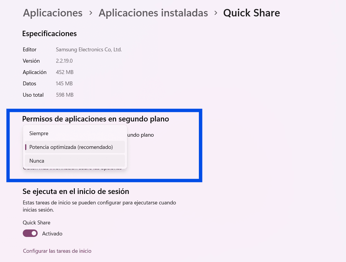 Acelerar Windows 11 Sin Programas: 12 Ajustes Que Sí Funcionan (2026) Opciones Avanzadas De Aplicación Ajustando Permisos De Segundo Plano