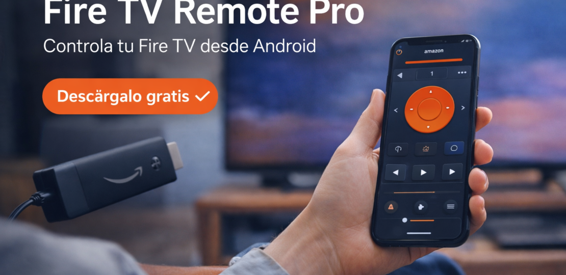 Fire TV Remote Pro: descarga gratis en Android paso a paso