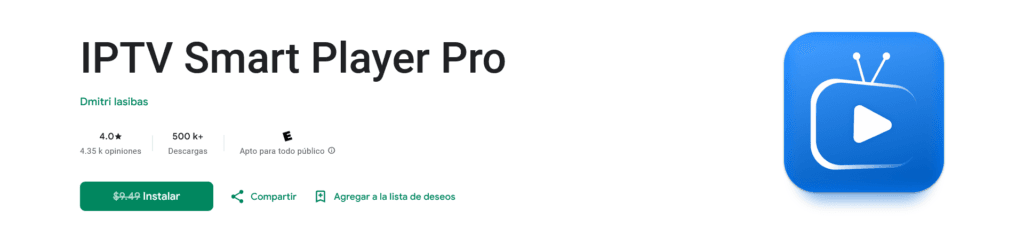 Iptv Smart Player Pro: Configuración M3U/Epg, Chromecast Y Android Tv Iptv Smart Player Pro: Configuración M3U/Epg, Chromecast Y Android Tv