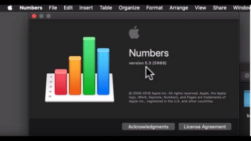 El EXCEL para Apple se llama NUMBERS